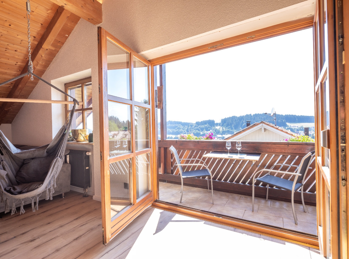 Balkon mit Ausblick